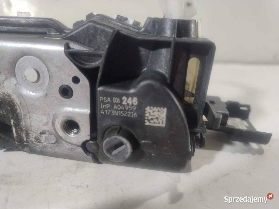 ZAMEK DRZWI PRAWY PRZÓD 6PIN CITROEN C3 II sprzedam