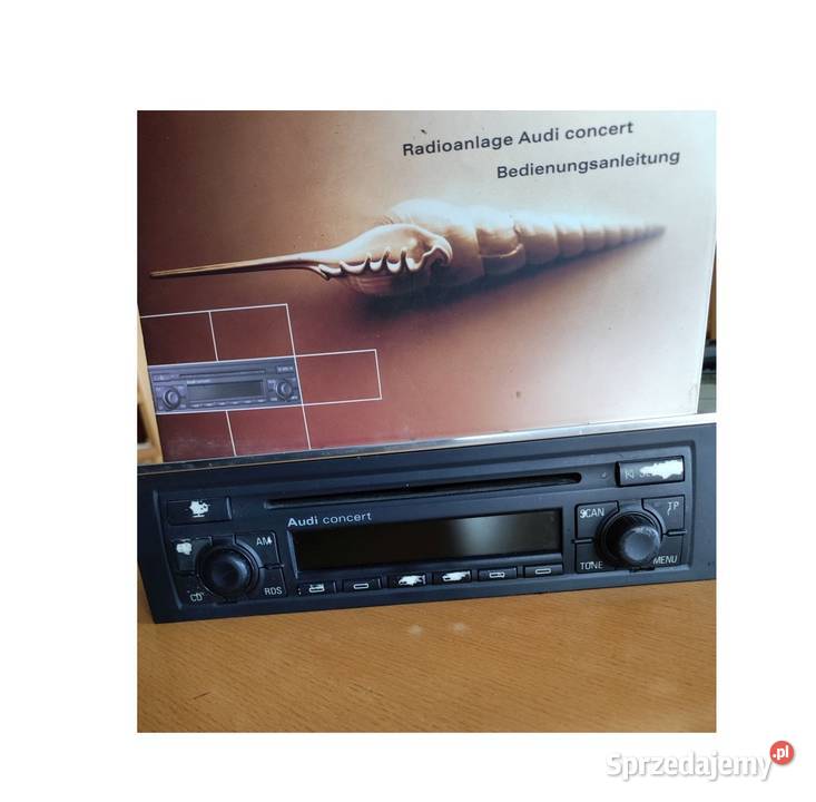 radio radioodtwarzacz cd Audi fabryczne a4 b6 świętokrzyskie Kielce