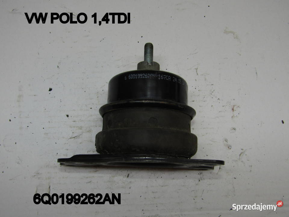 PODUSZKA ZAWIESZENIA SILNIKA VW POLO 9N 14TDI osobowe Mysłaków sprzedam