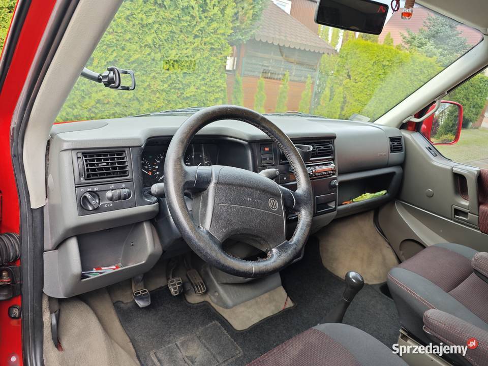 VW Transporter T4 25TDI 102 1998 czerwony Gródek