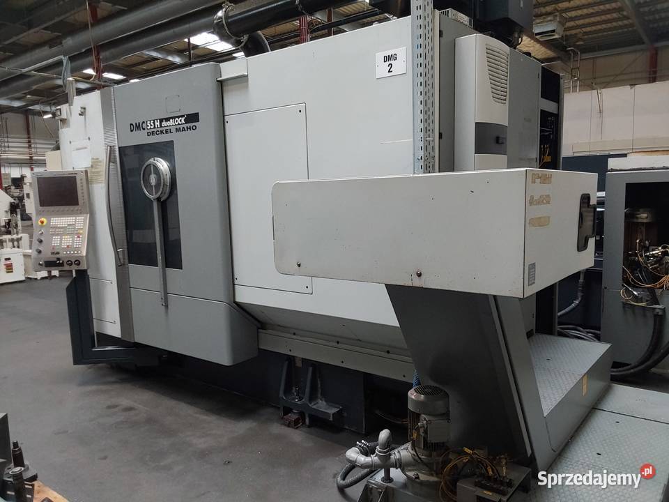 Centrum obróbcze DECKEL MAHO DMC 55 H duoblock Strzelce Krajeńskie sprzedam
