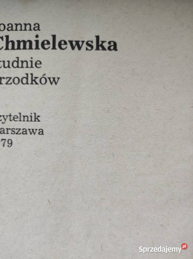 Studnie przodków Joanna Chmielewska Kielce