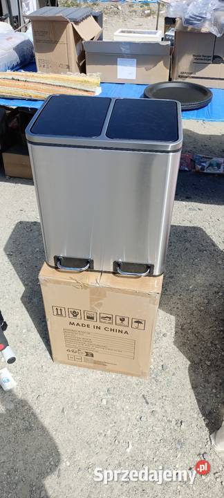 Kosz na śmieci 30 litrów aluminium lubuskie Gorzów Wielkopolski sprzedam