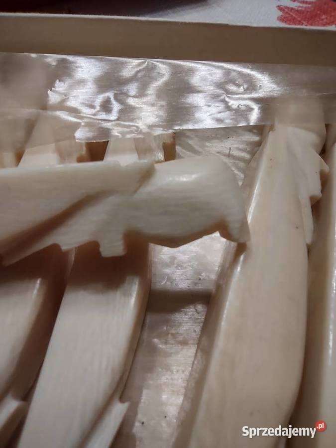 Antyk koziołki pod nóż kość szlachetna lata 20te Pozostałe Gniezno