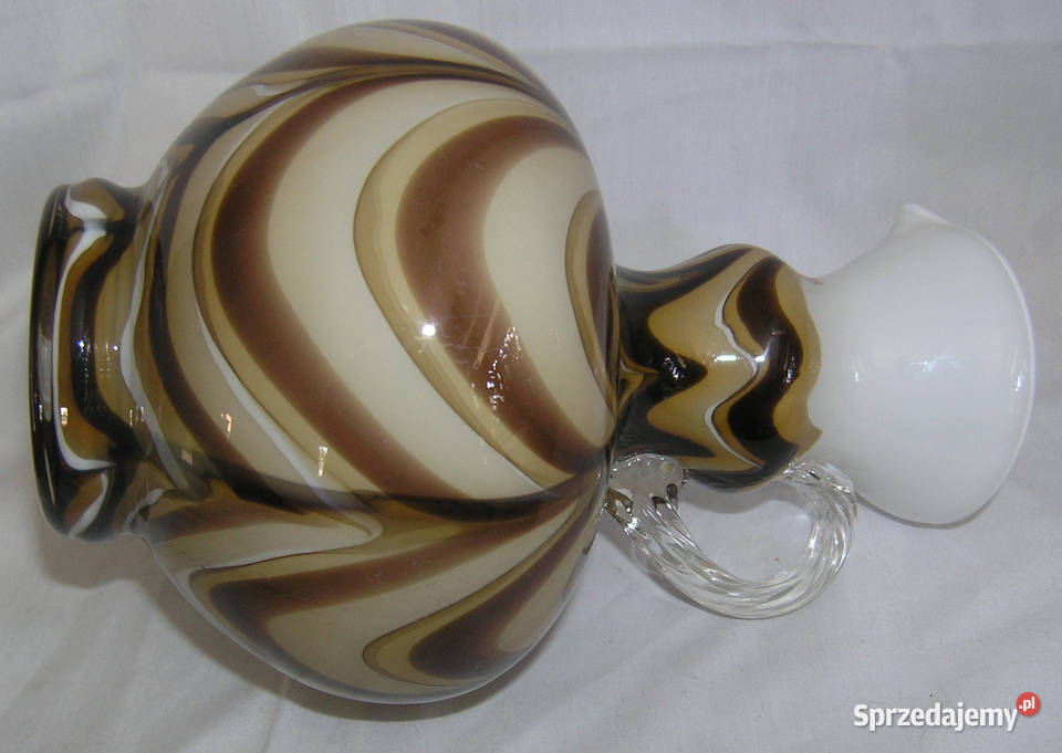 wazon vintage szkło opalinoweD40 Antyki, Sztuka, Kolekcje Bartków