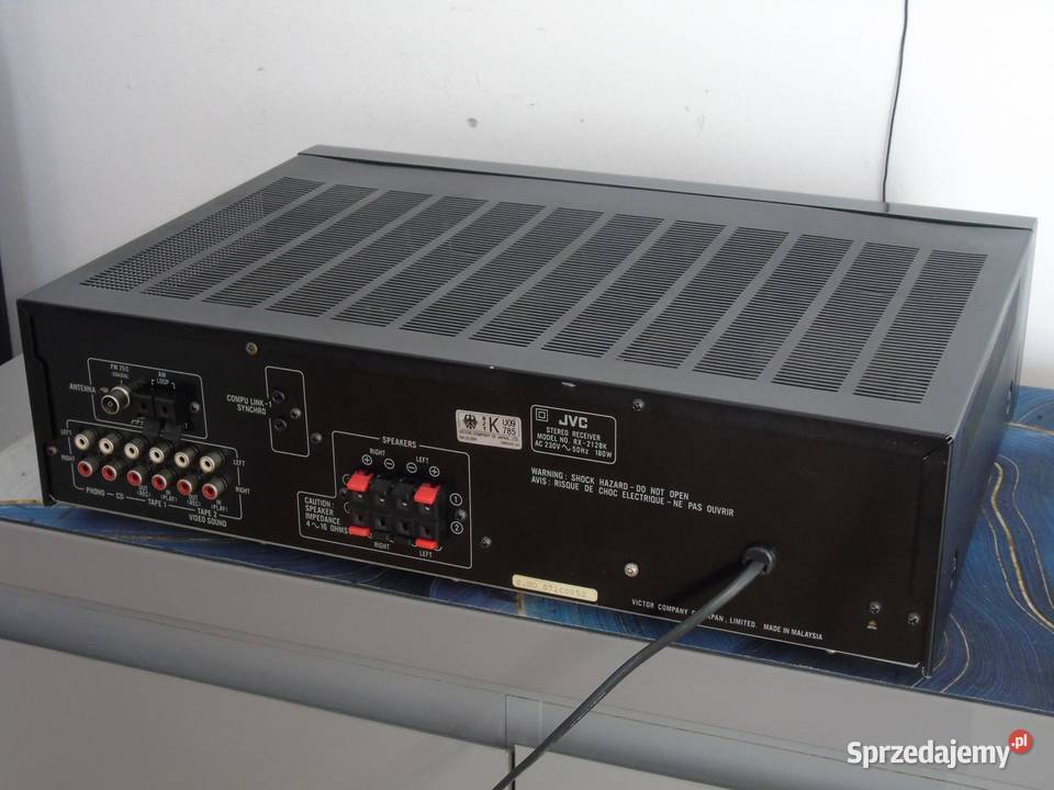 Amplituner JVC RX212 mocny i sprawny DOSTAWA Audio Jasło