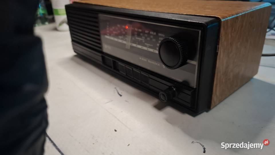 Zestaw retro audio PRLNRD gramofon Unitra Namysłów