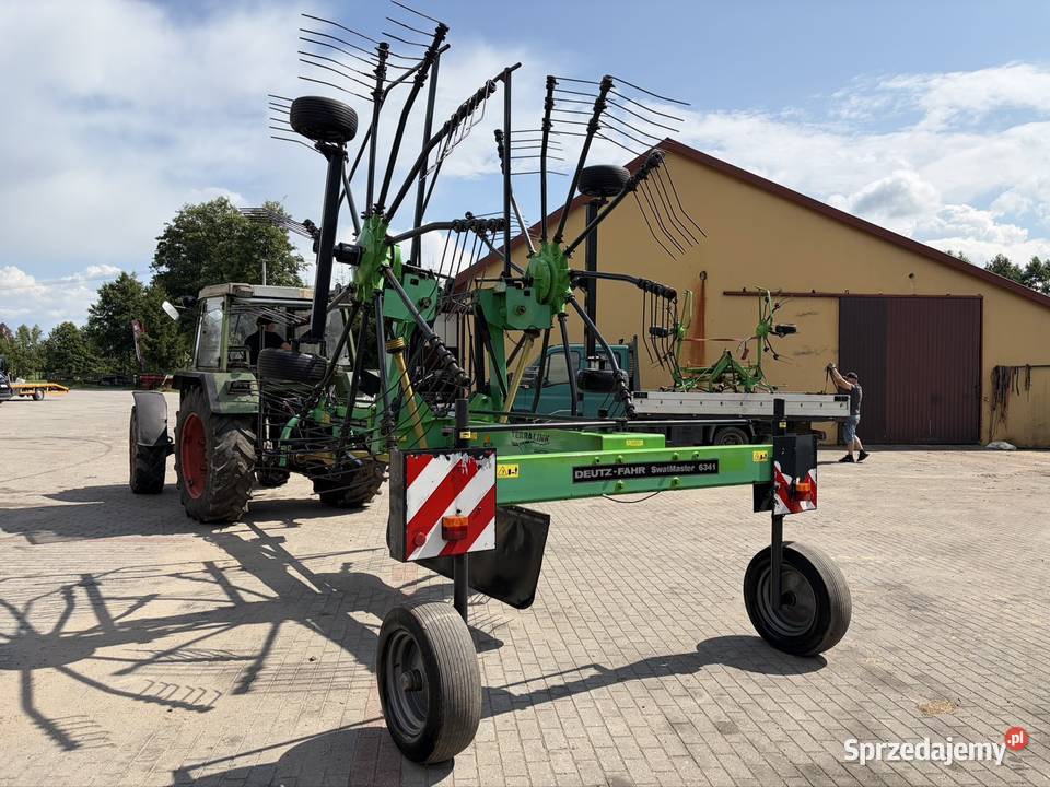 Zgrabiarka 2 karuzelowa Deutz Fahr Swatmaster nieuszkodzony Zgrabiarki i przetrząsacze