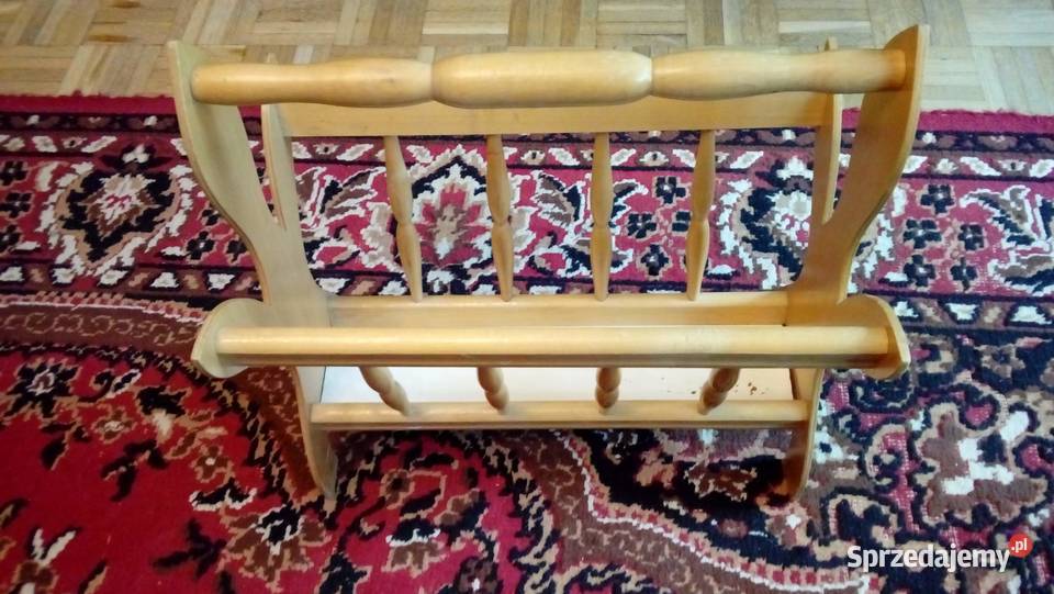 Gazetnik drewniany mazowieckie Warszawa