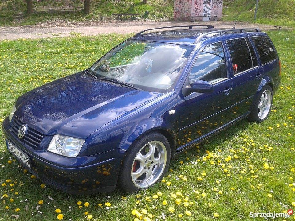 vw Bora 19 TDI 170 niebieski Bolesławiec