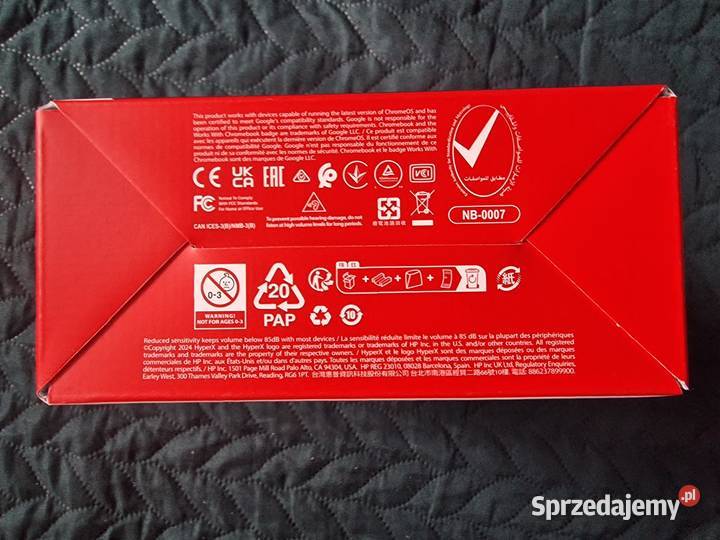 NOWE Słuchawki gamingowe HyperX Cloud Mini Elektronika Wrocław