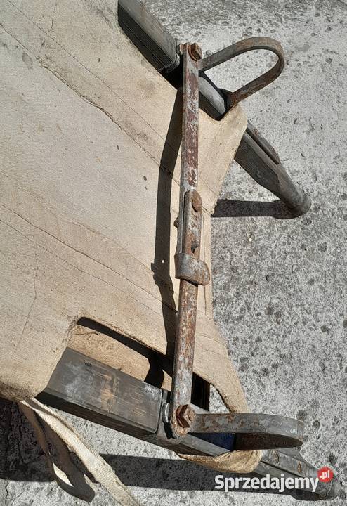 Nosze wojskowe WP drewniane składane wrzesień mazowieckie Niemieryczew