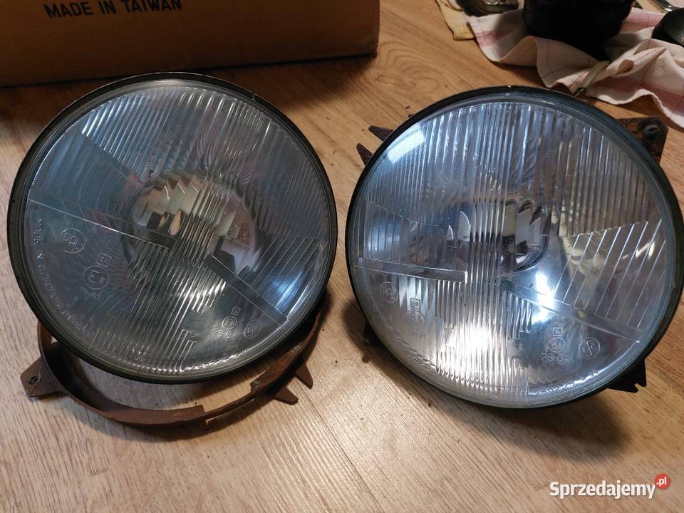Lampy reflektory przednie SKODA 100 105 120 PAL Motoryzacja Siewierz