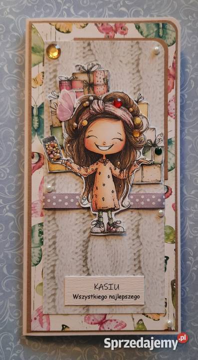 Kartkę personalizowan napis dowolny Ryki sprzedam