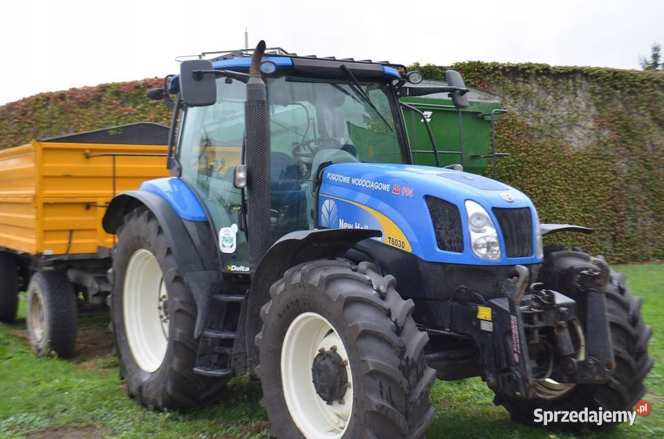 Ciągnik rolniczy HOLLAND T 6030 Skrzynia biegów Automatyczna lubuskie Grabik