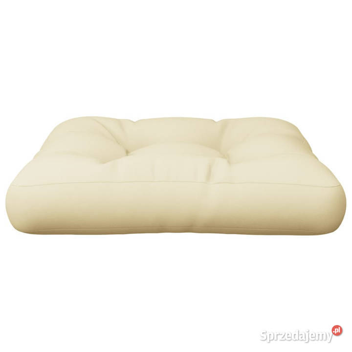 Poduszka na paletę kremowa 60x60x12 tkanina mazowieckie Warszawa sprzedam