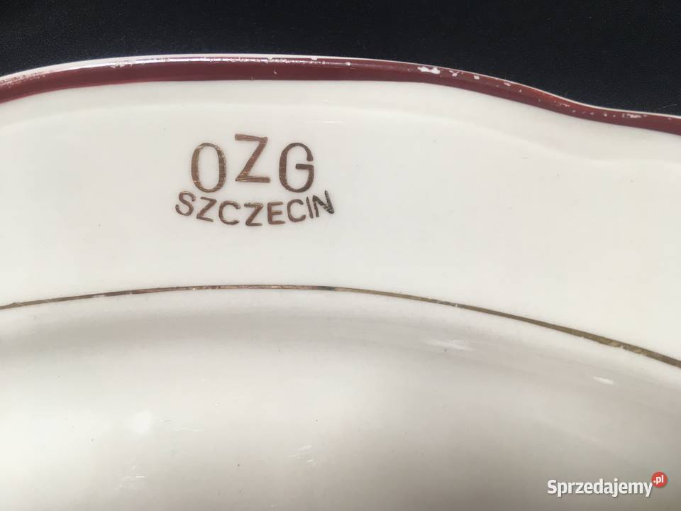 Stara patera duża PRL OZG Szczecin Chodzież Kołobrzeg