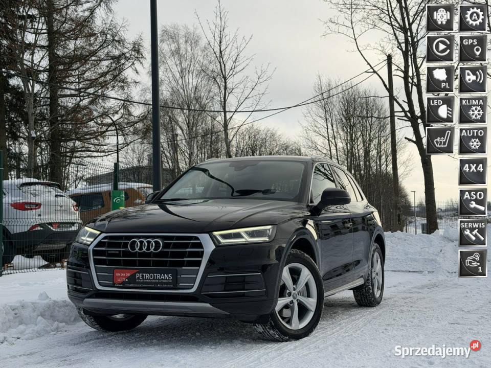 Audi Q5 20 TDI 190 FULL LED Quattro Virtual światła przeciwmgielne