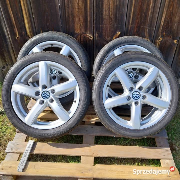 Felgi aluminiowe R17 VW oryginalne Ciosmy