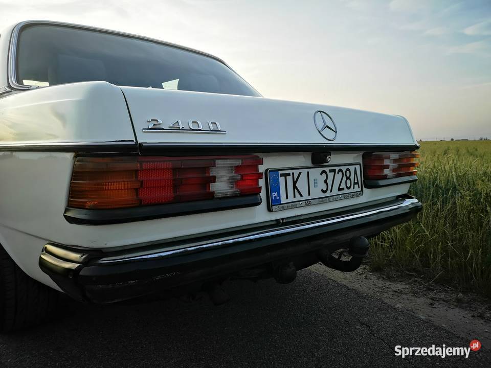 Mercedes W123 240D łódzkie