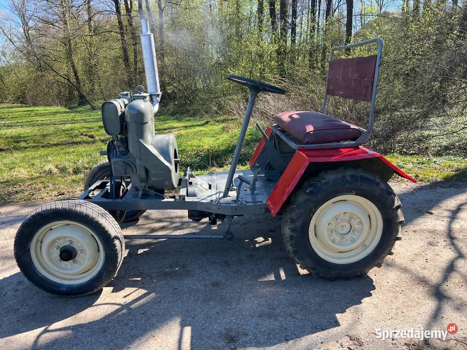 Traktorek sam Andoria S7 na żuku Papaj sam Pozostałe Oświęcim