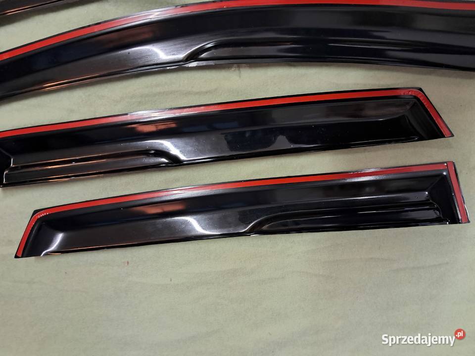 nowe owiewki przeciwdeszczowe na drzwi do vw Sandomierz