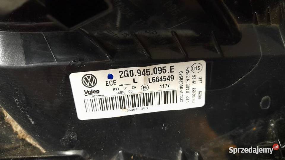 VW POLO VI LIFT LAMPA TYLNA LEWA TYŁ 2G0945095E lewe sprzedam