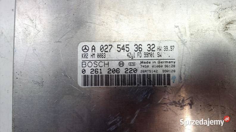 STEROWNIK SILNIKA MercedesBenz CLKklasa I 20 B sprzedam