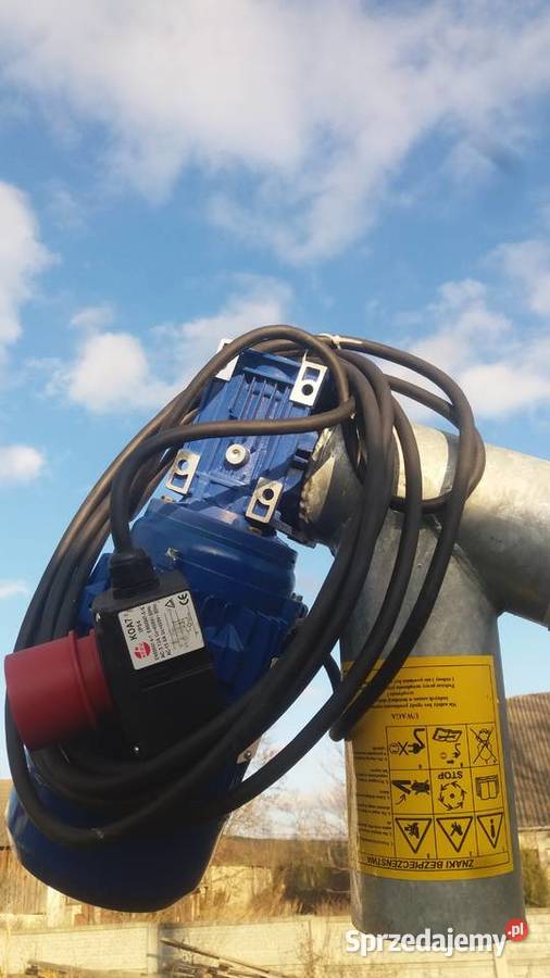 przenośnik zbożowy ślimakowynapęd reduktor Szamotuły