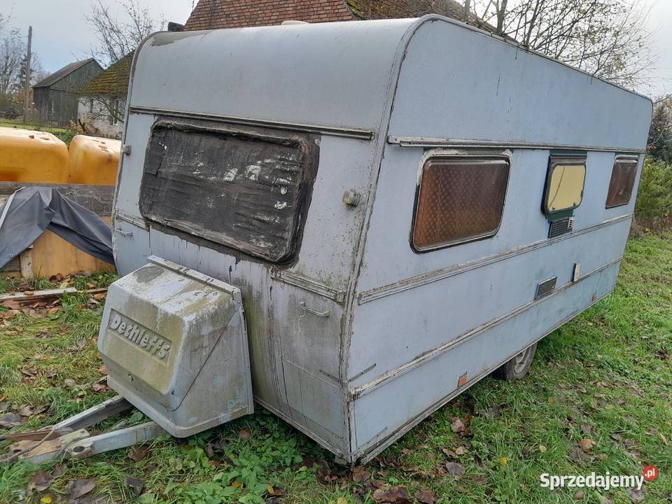 Przyczepa kempingowa Dethleffs do remontu Dethleffs Krosno Odrzańskie