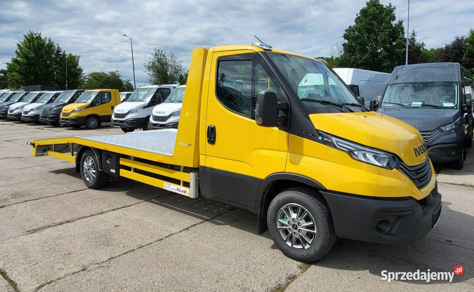 Iveco Daily 35S18A8H V Laweta Platforma 4900 X elektryczne lusterka Szczecinek