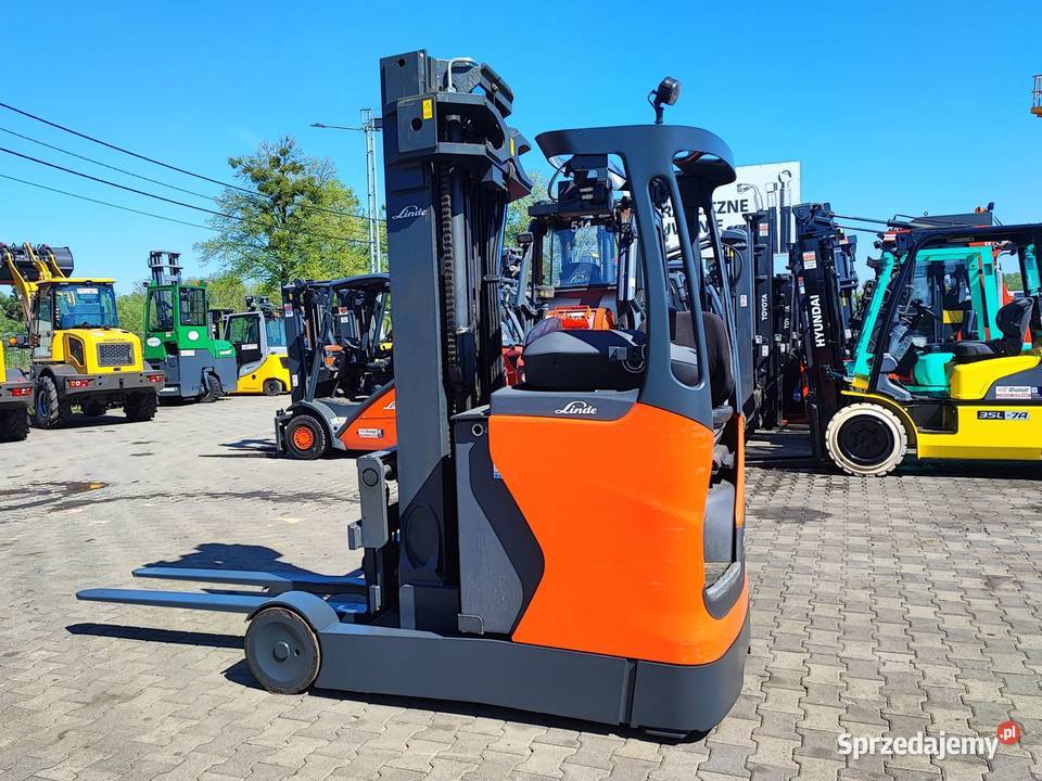 Wózek widłowy elektryczny reach truck Linde R14 elektryczny Kęty