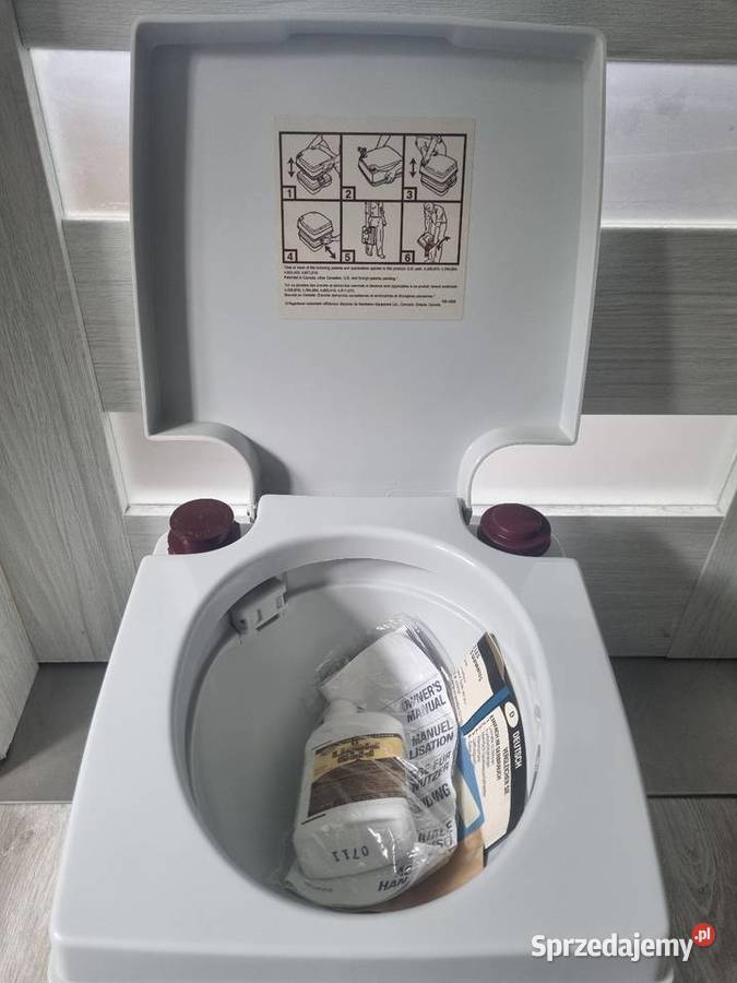 Toaleta turystyczna przenośna VISA POTTY 238 pomorskie Solnica