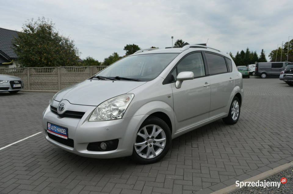 Toyota Corolla Verso 16i 100 bezwypadkowy lubelskie Hrubieszów