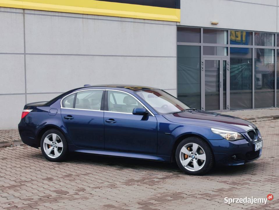 BMW E60 530XD 235 2007r m pakiet bogate 235KM Świebodzice