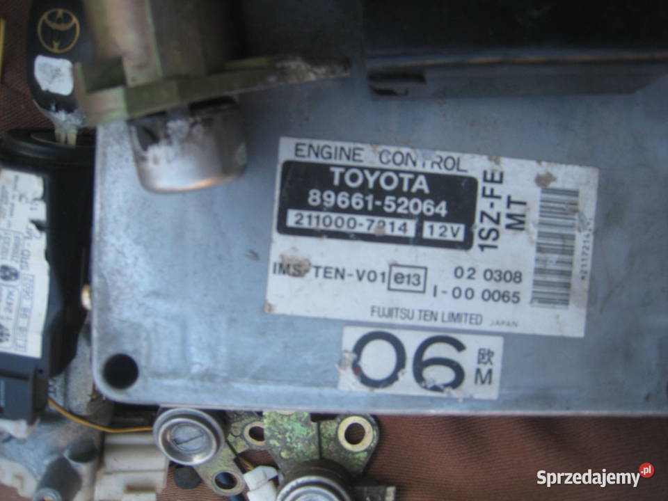 Komputer zestaw startowy Toyota Yaris I 10 małopolskie