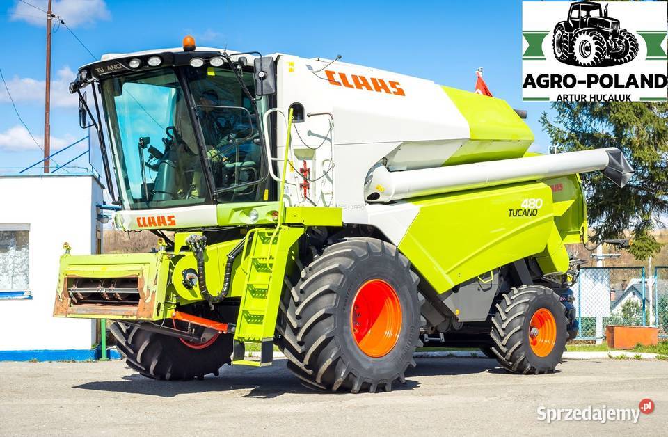 Claas TUCANO 480 2011 VARIO 750 2236 h nieuszkodzony Kudowa-Zdrój