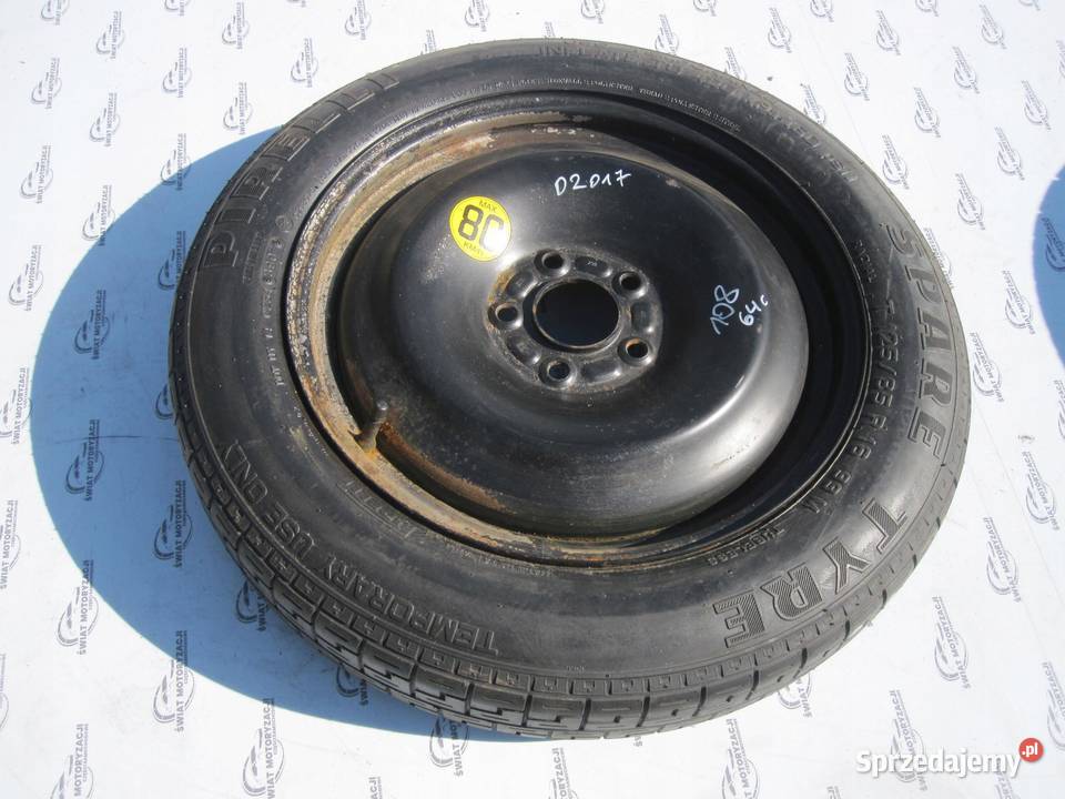 FORD VOLVO koło dojazdowe 1258516 99M 5x108