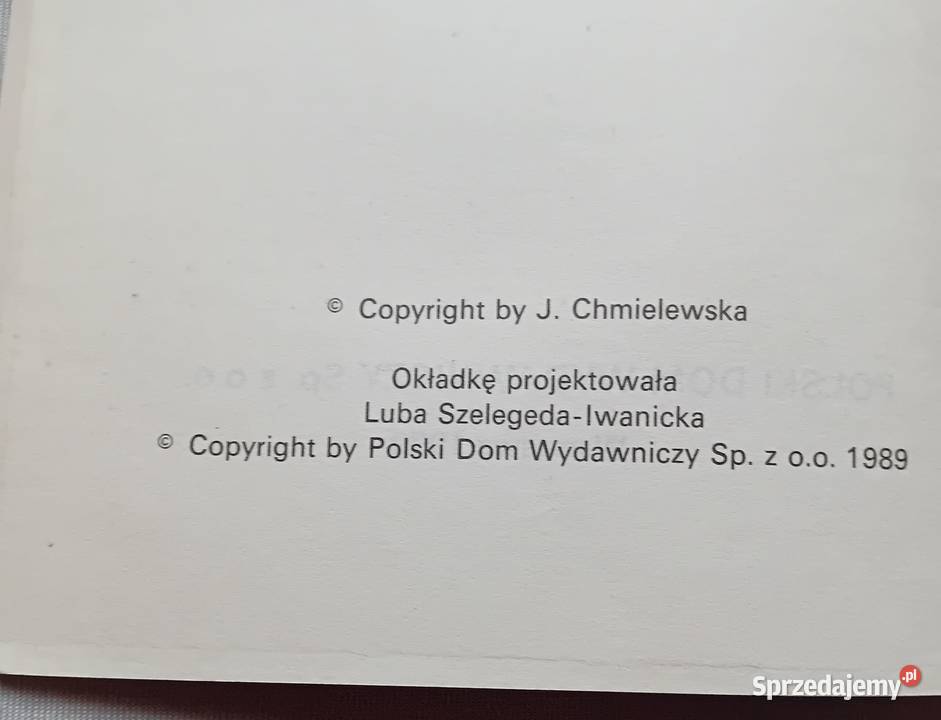 Joanna Chmielewska Upiorny legat PDW 1990 r Koźminek