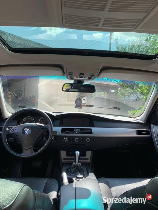BMW e60 25 LPG r6 bixenon navi skóra szyberdach radio Zawiercie