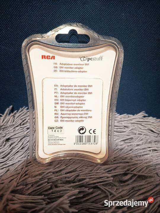 Przejściówka DSub na DVI Wysoka Jakość Thomson Suwałki