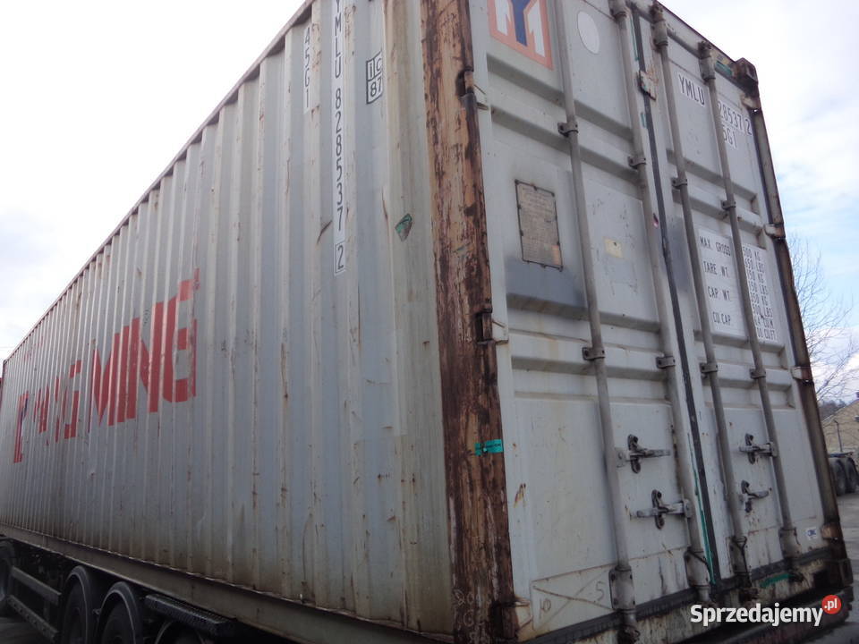 Kontener morski magazynowy budowlany 40 HC CW12