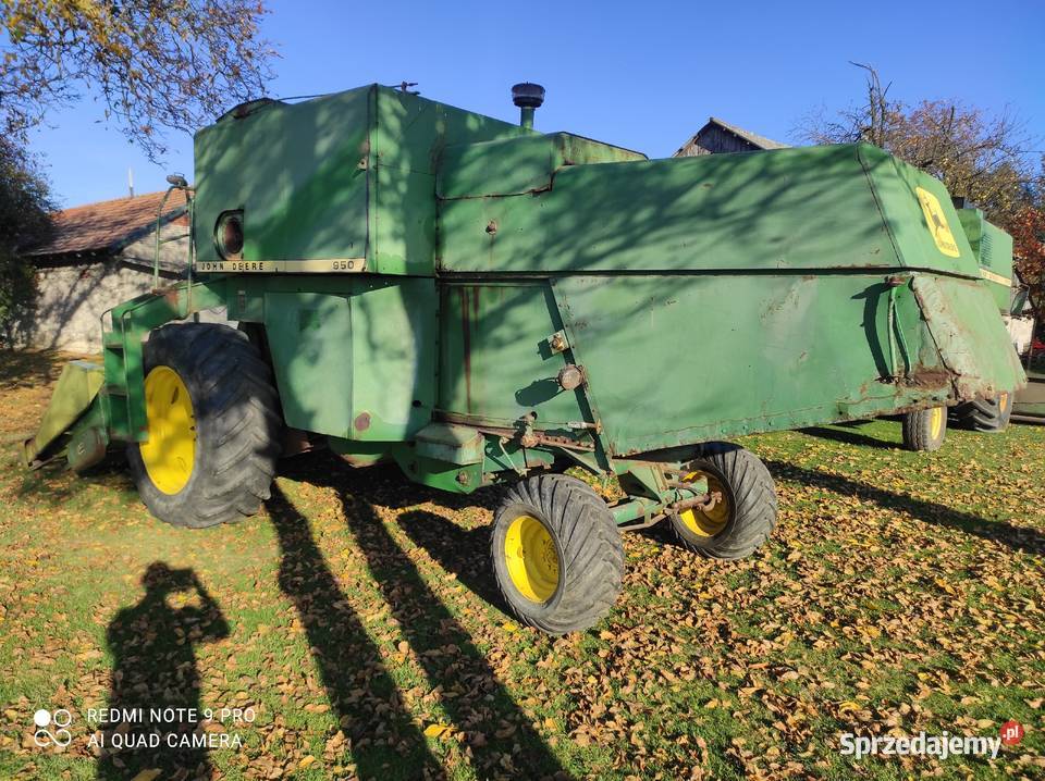 Kombajn zbożowy John Deere 950 na części małopolskie Kraków