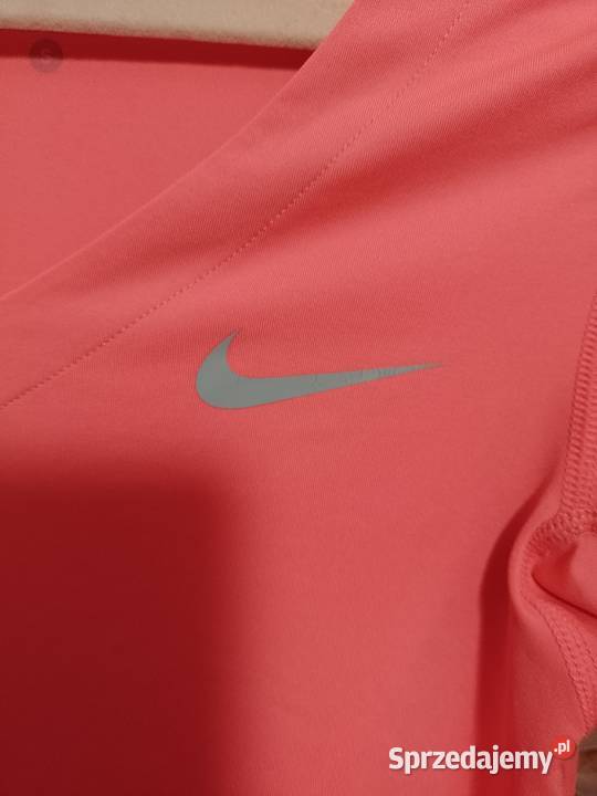 36S NIKE Neonowa bluzka Top fitness z Londynu Bluzki i koszule Kraków