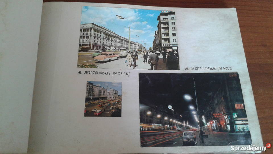 Starocie stary album o Warszawie pamiątka PRLu Koszalin