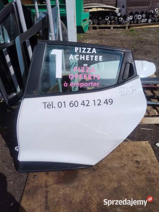 DRZWI LEWY TYŁ DV369 RENAULT CLIO IV wielkopolskie