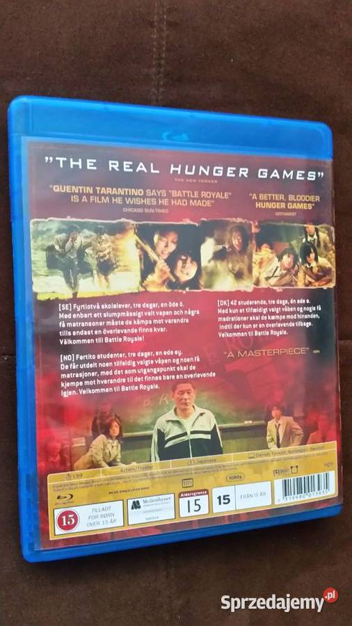 Film BATTLE ROYALE 20002012 Bluray Disc horror lubelskie Puławy