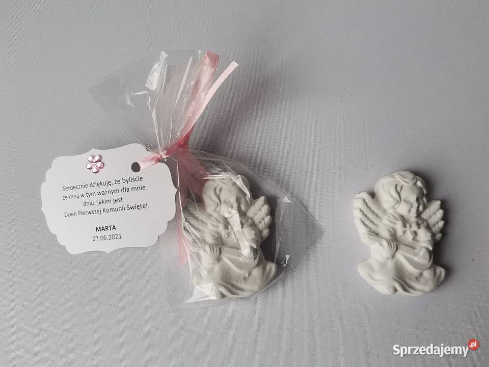Podziękowania Komunia Aniołek Dziewczynka A1 Poznań sprzedam