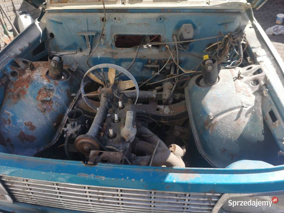 Wartburg 353 z początku lat produkcji śląskie Tarnowskie Góry