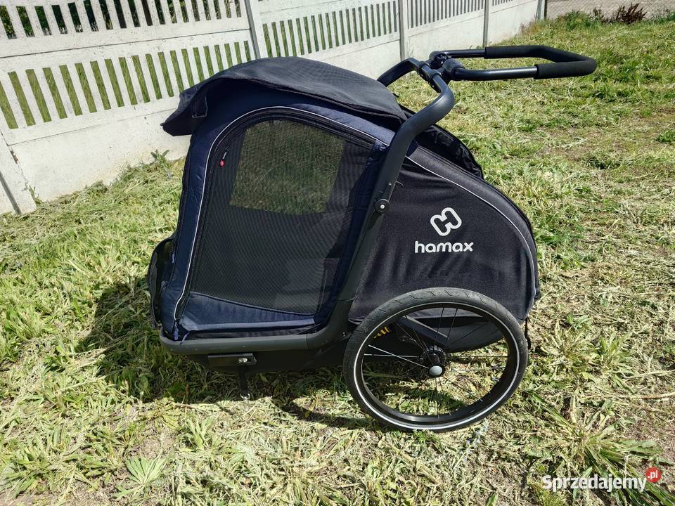 HAMAX przyczepka rowerowa psa PLUTO L do 45 blue Opole